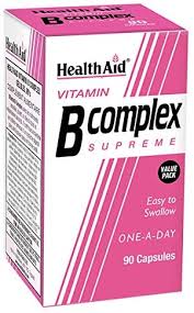 HealthAid Vitamin B Complex Supreme (90 Capsules)